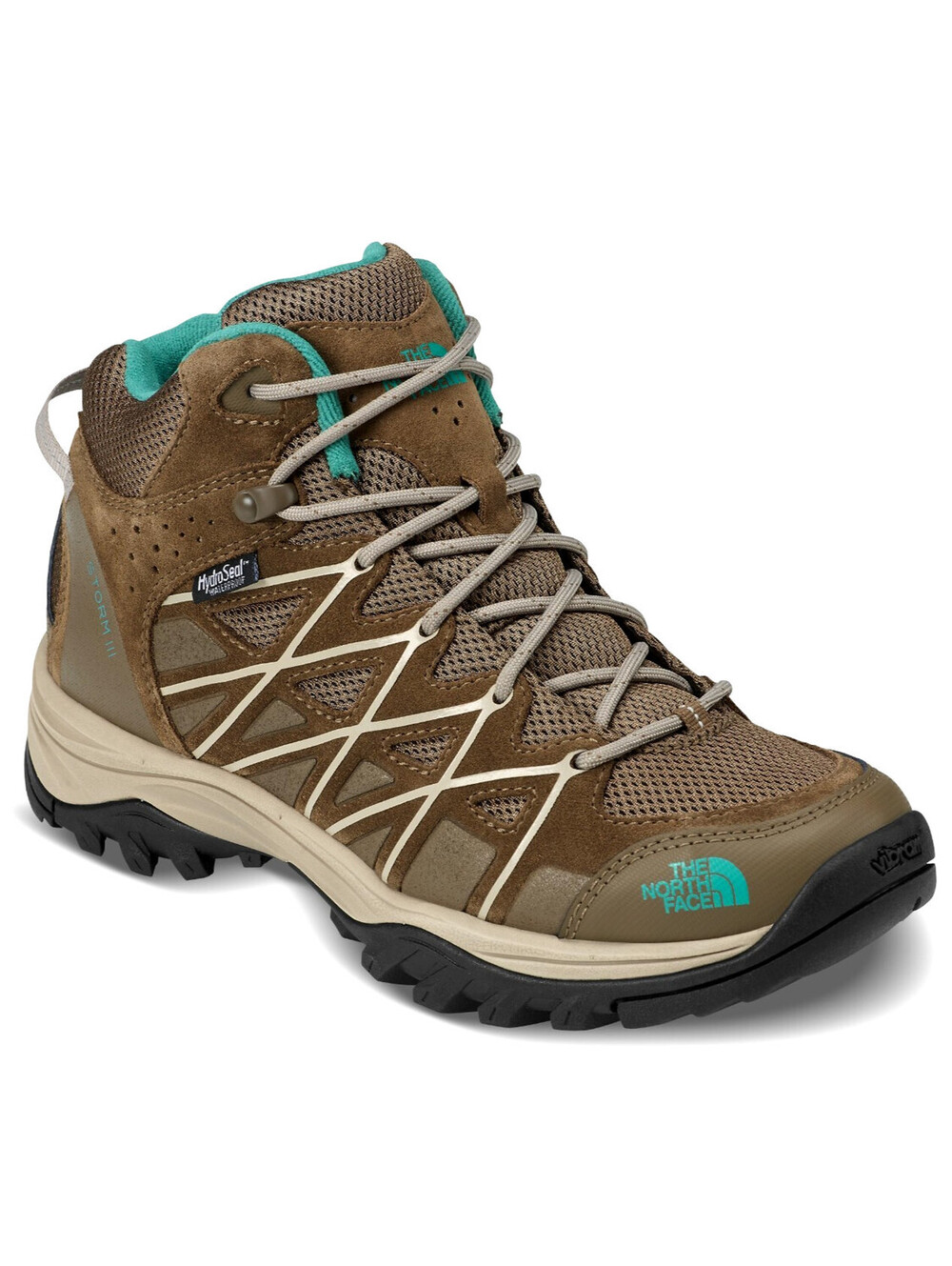 The North Face Storm III Mid WP Women's 10.5 Waterproof Brown Hiking Boots NEW